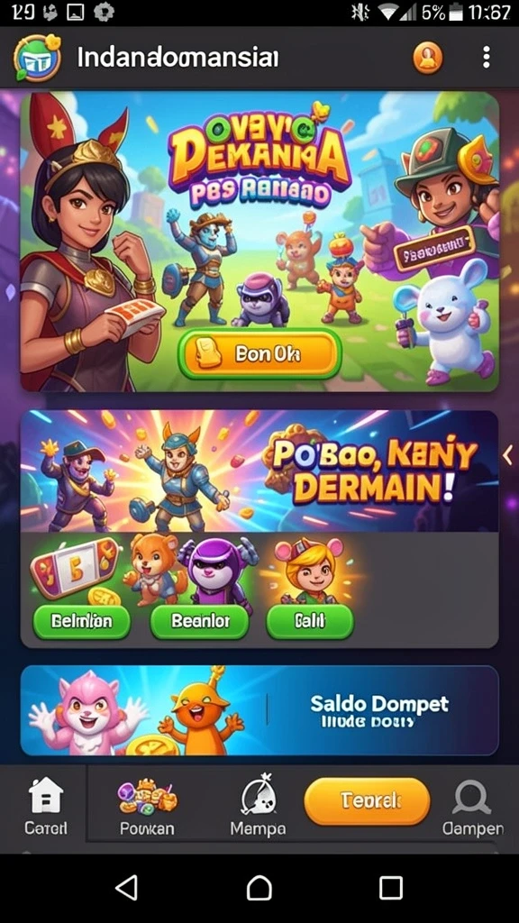 Tampilan antarmuka yang menarik dan mudah dinavigasi.