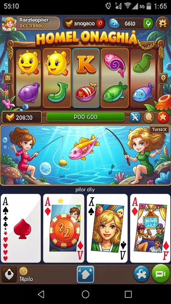 Tangkapan layar fitur multiplayer dengan pemain bersaing.