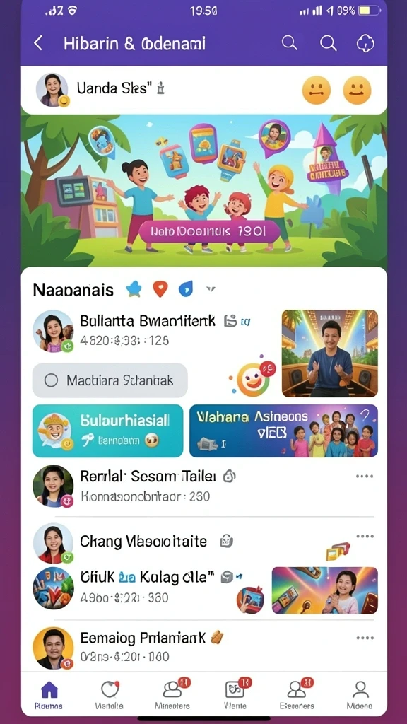 Tampilan antarmuka yang menarik dan mudah dinavigasi.