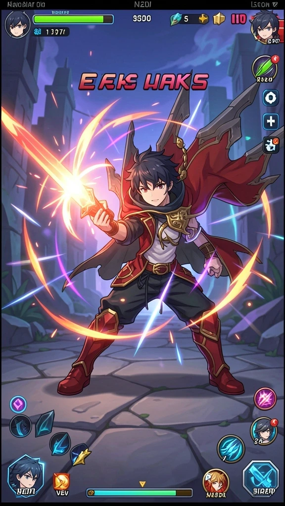 Gameplay yang seru dan menantang di setiap level.