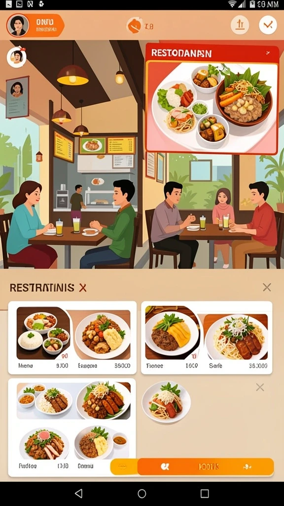 Screenshot menunjukkan level yang menantang dan indah.