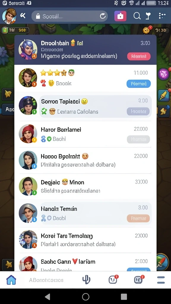 Fitur turnamen menarik dengan hadiah besar.