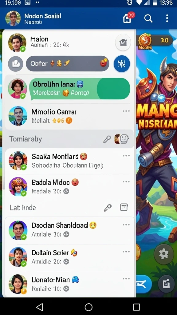 Tampilan antarmuka pengguna yang modern dan sederhana.