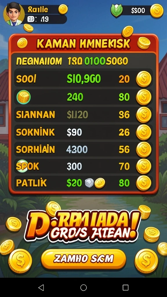 Screenshot menampilkan karakter utama dalam aksi seru.