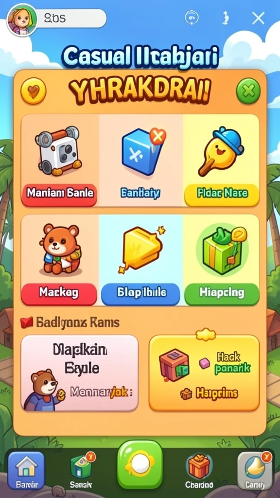 Tampilan antarmuka yang menarik dan mudah digunakan.