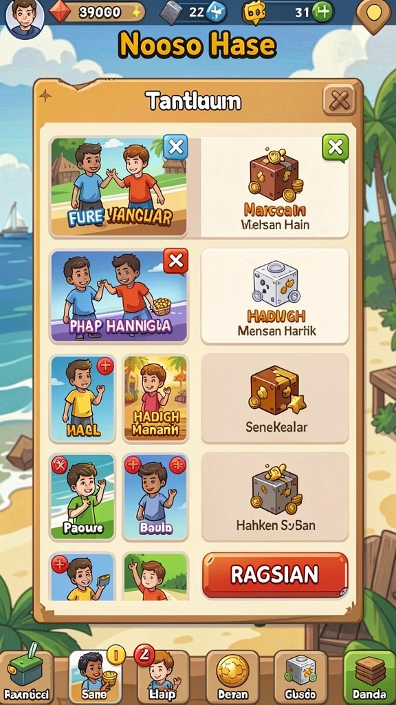 Tampilan antarmuka yang mudah digunakan dan navigasi yang intuitif.