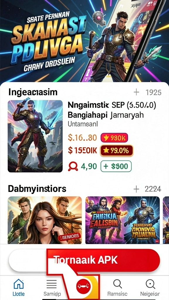 Adegan pertempuran seru antar pemain dalam mode multiplayer.