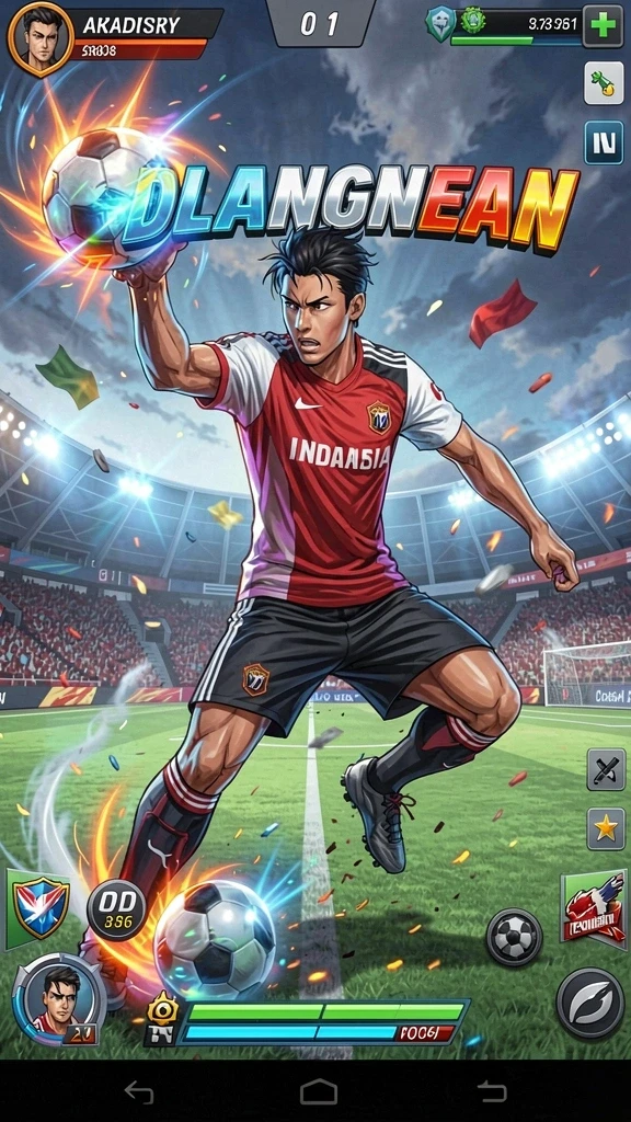 Tangkapan layar menampilkan grafis menawan dari GALAXY77.
