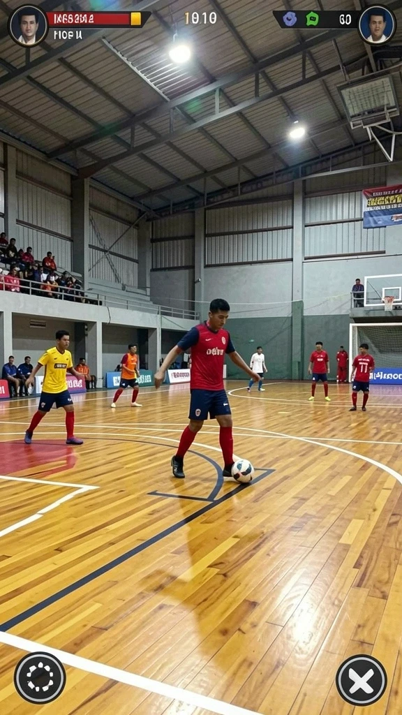 Gambaran level baru yang menantang dengan musuh yang kuat.
