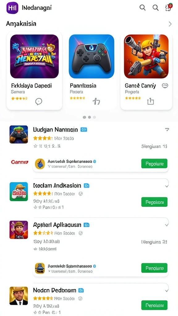 Tangkapan layar yang menampilkan petualangan karakter utama.