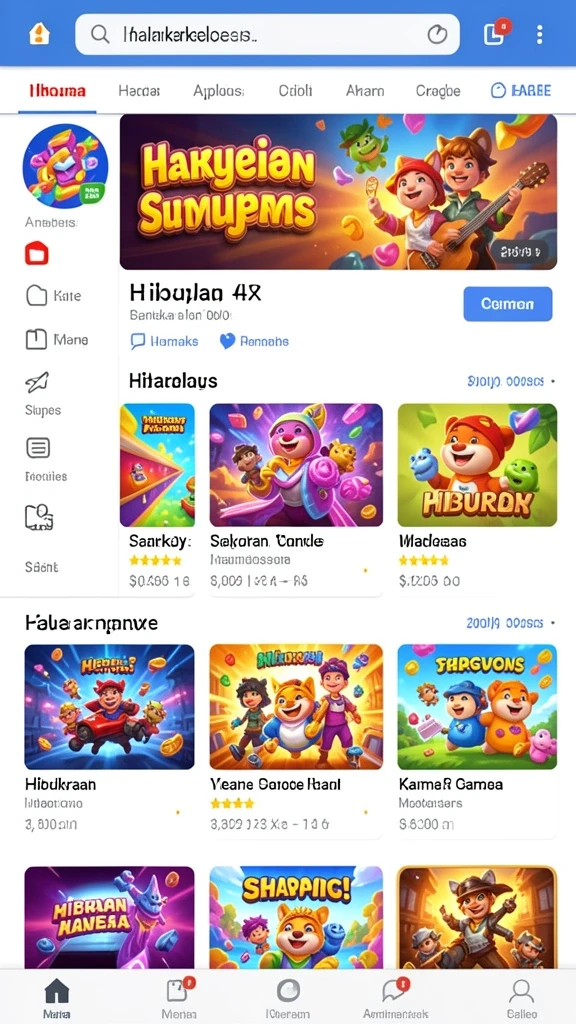 Fitur interaksi sosial antar pemain.