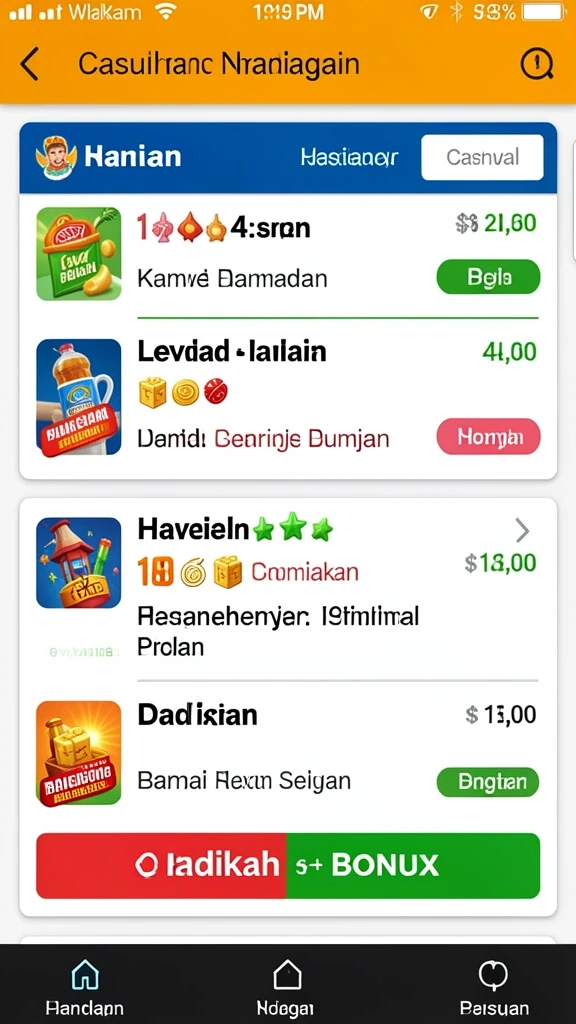 Tampilan antarmuka yang sederhana dan intuitif.