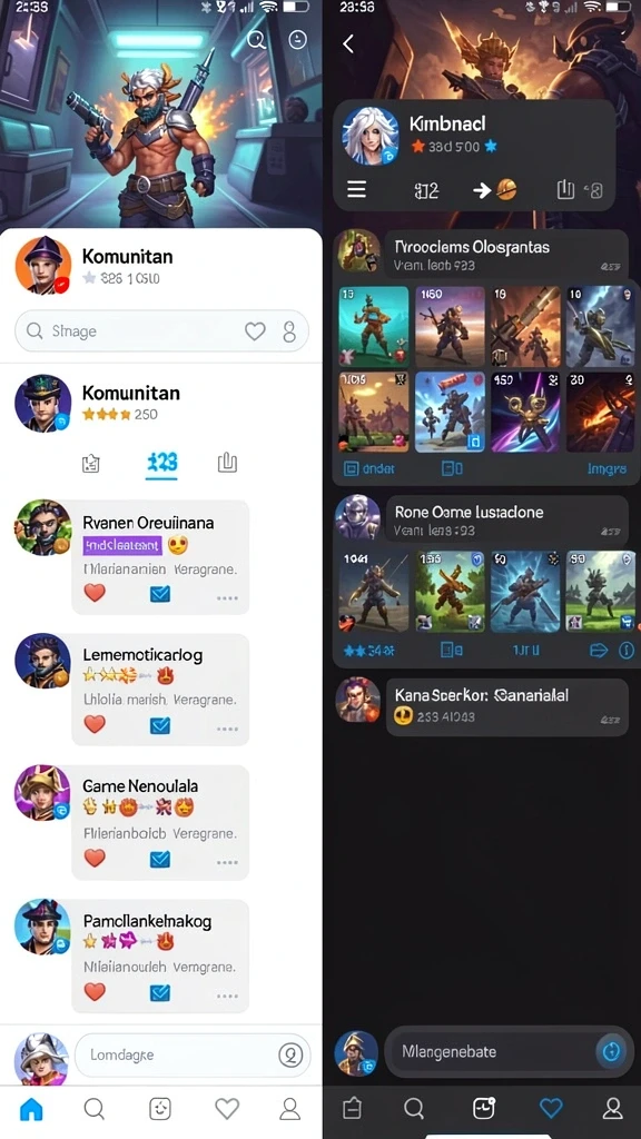 Visual grafis yang menawan dan detail yang menakjubkan.