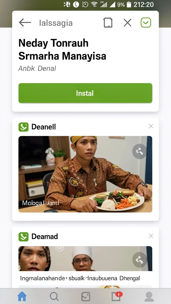 Tampilan antarmuka yang intuitif dan mudah digunakan.