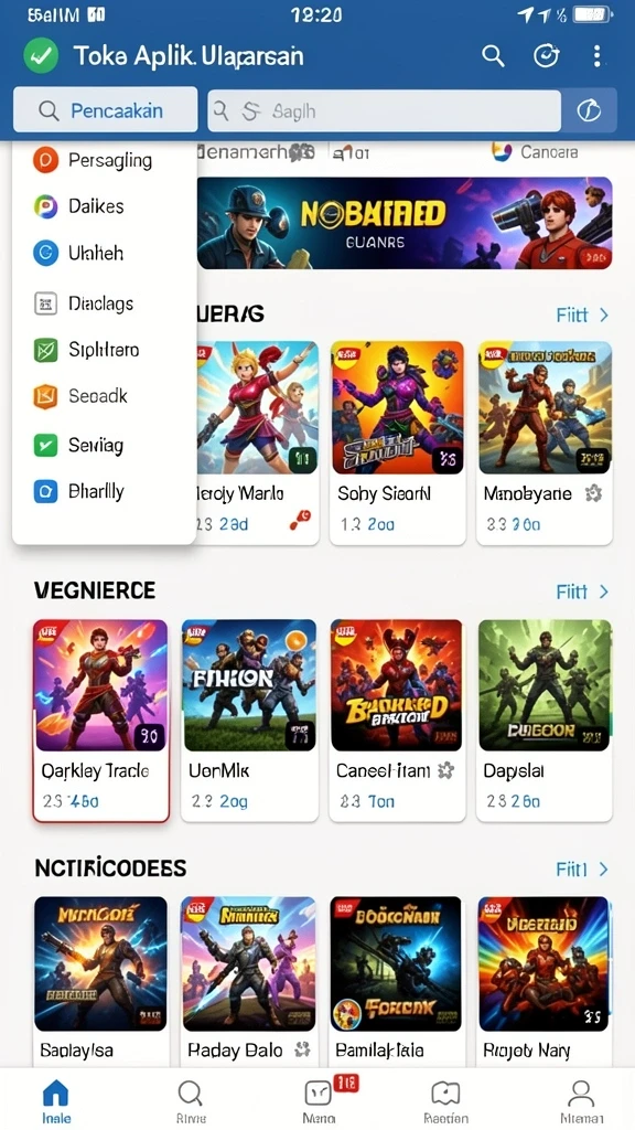Gameplay yang menantang dan mengasyikkan.