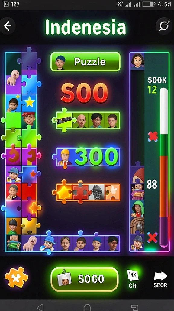 Screenshot menampilkan interaksi multiplayer yang seru.