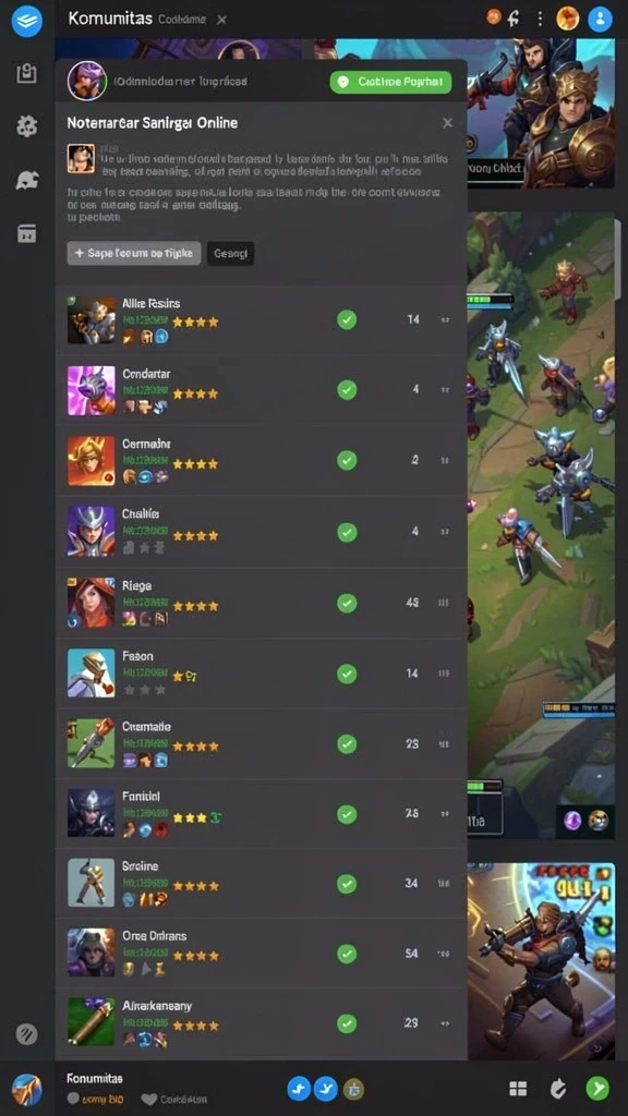 Screenshot menunjukkan karakter yang sedang beraksi di level menantang.
