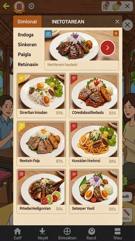 Screenshot menampilkan mode multiplayer yang seru dengan teman-teman.