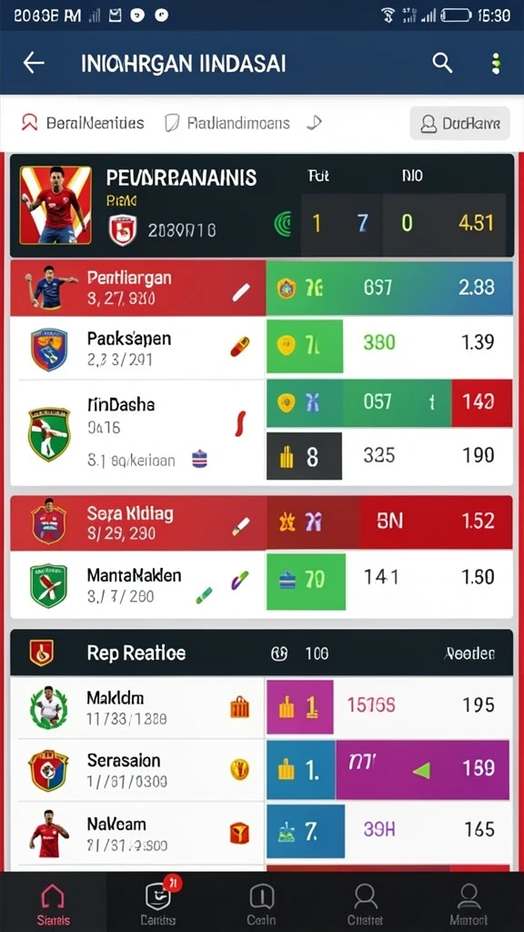 Screenshot dari antarmuka utama aplikasi.