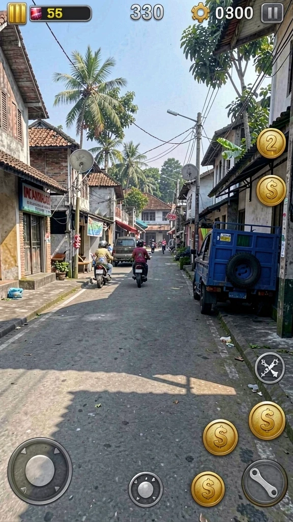 Tampilan antarmuka yang ramah pengguna.