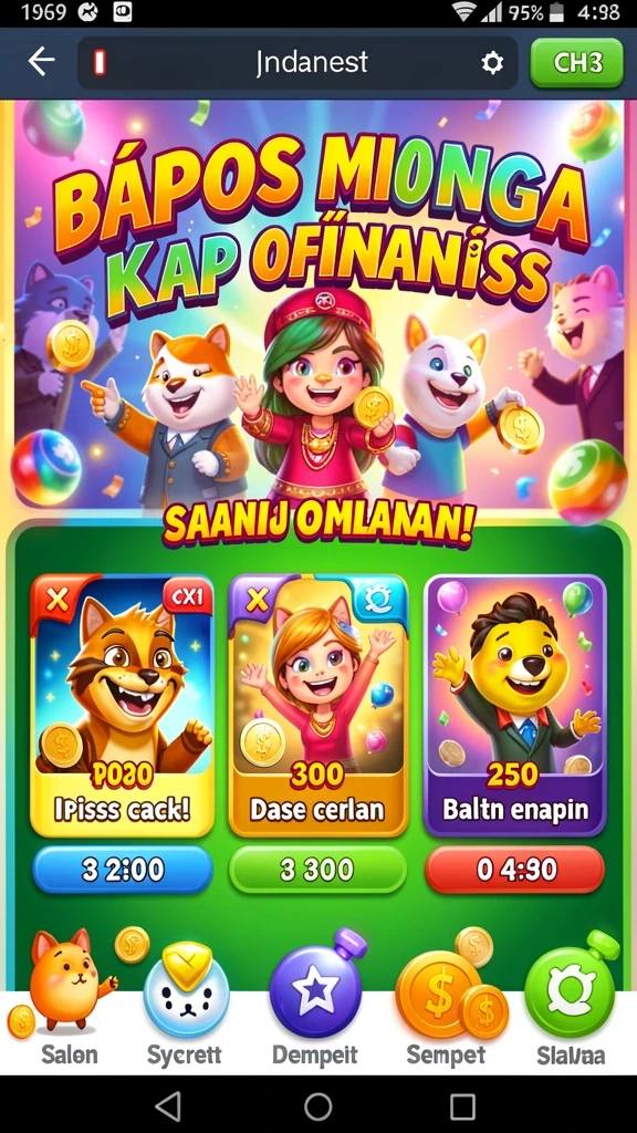 Grafis yang memukau membuat permainan semakin seru.