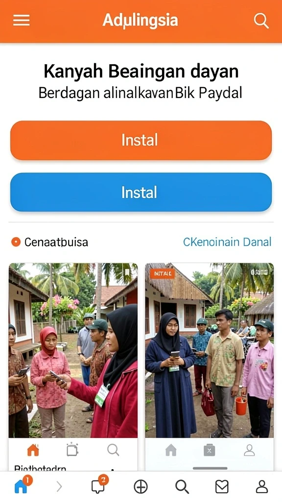 Deskripsi fitur interaksi sosial antar pengguna dalam permainan.