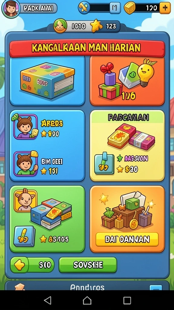 Screenshot menunjukkan peta luas yang bisa dijelajahi.