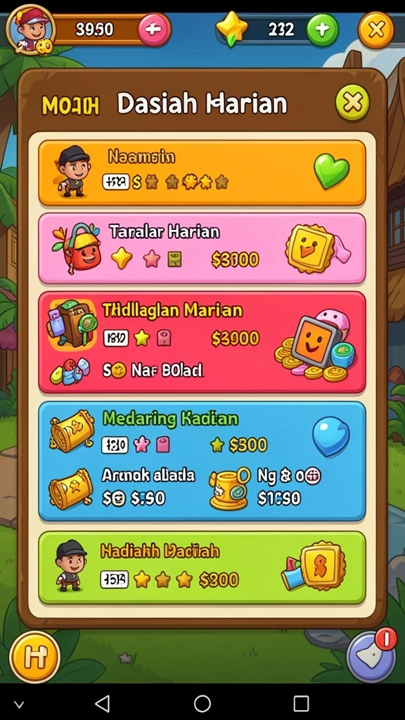 Tampilan antarmuka yang menarik dan mudah digunakan.