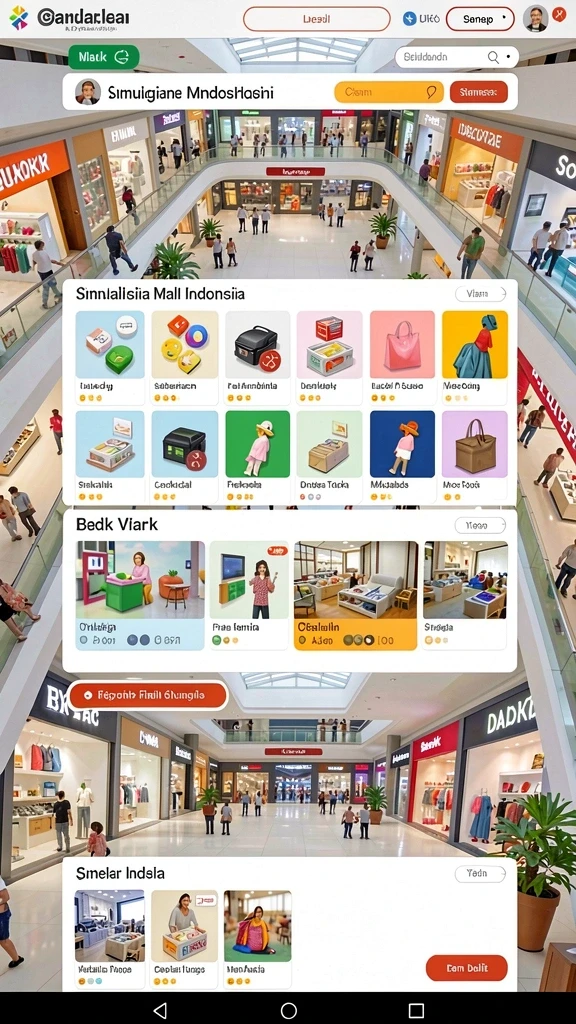 Tampilan antarmuka yang user-friendly