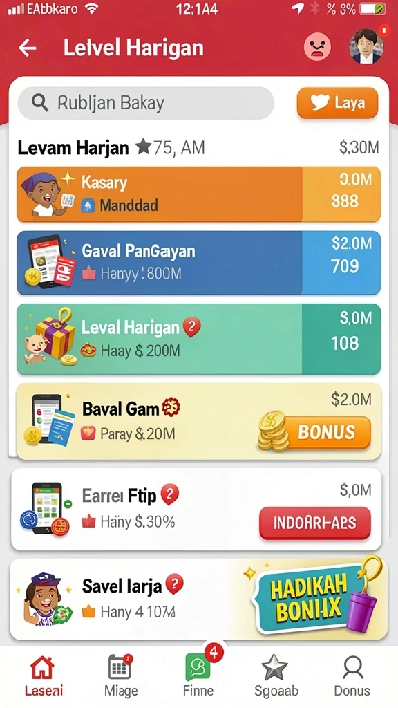 Mode permainan yang bervariasi dan menarik