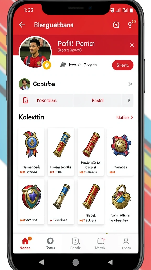 Tangkapan layar komunitas pemain yang aktif berinteraksi.