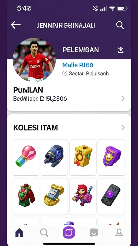 Tampilan antarmuka yang menarik dan mudah digunakan.
