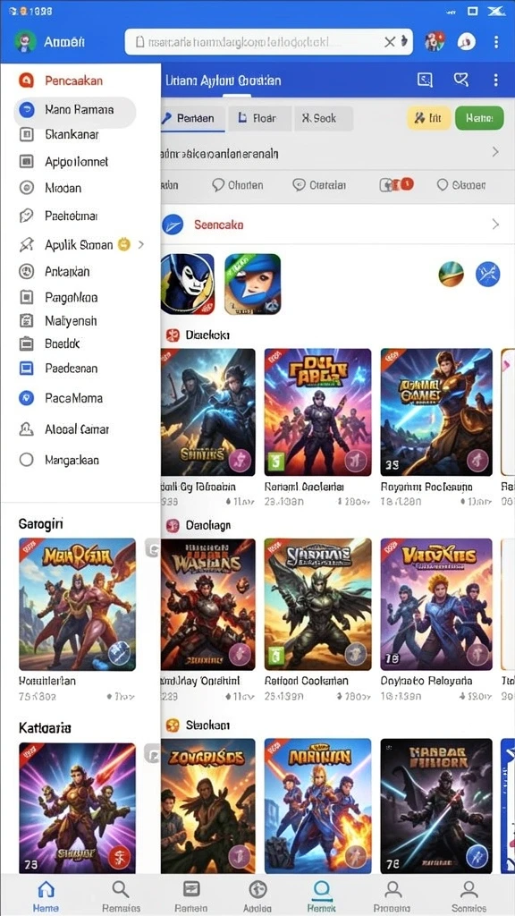 Beragam permainan slot yang menghibur dan menantang.
