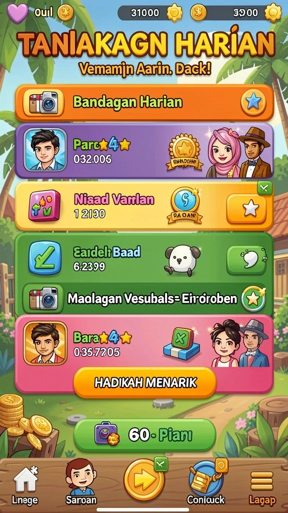 Interaksi antara pemain dalam mode multiplayer yang seru.