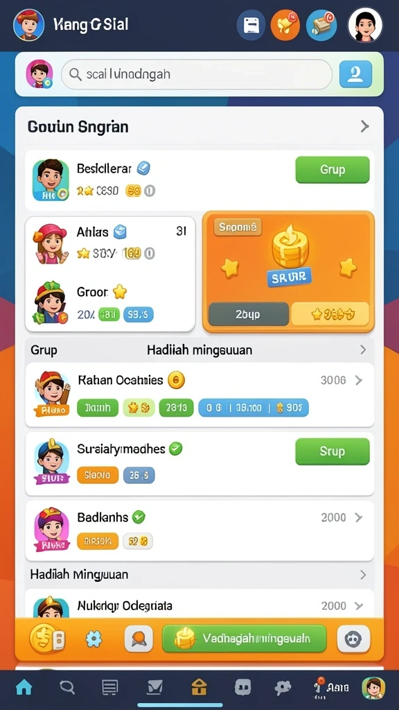 Pengalaman bermain yang seru dan penuh tantangan.