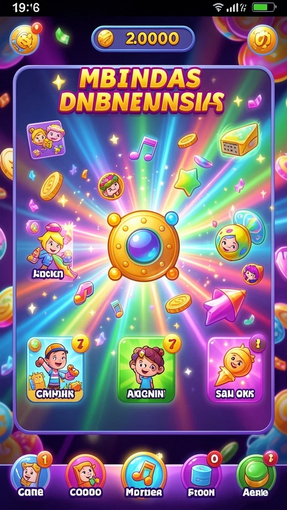 Screenshot aplikasi PGG68 saat seorang pemain mencapai level tinggi.