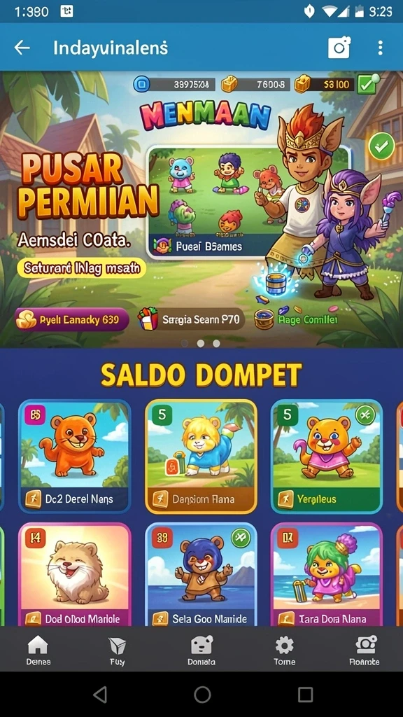 Beragam karakter menarik untuk dieksplor.