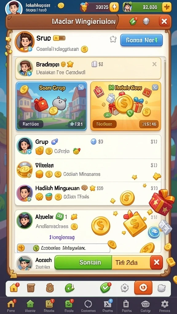 Gameplay seru dengan banyak tantangan menarik.