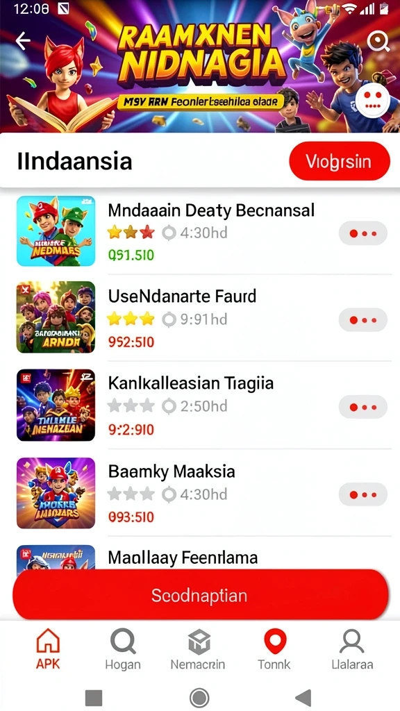 Screenshot dari misi menantang yang seru.
