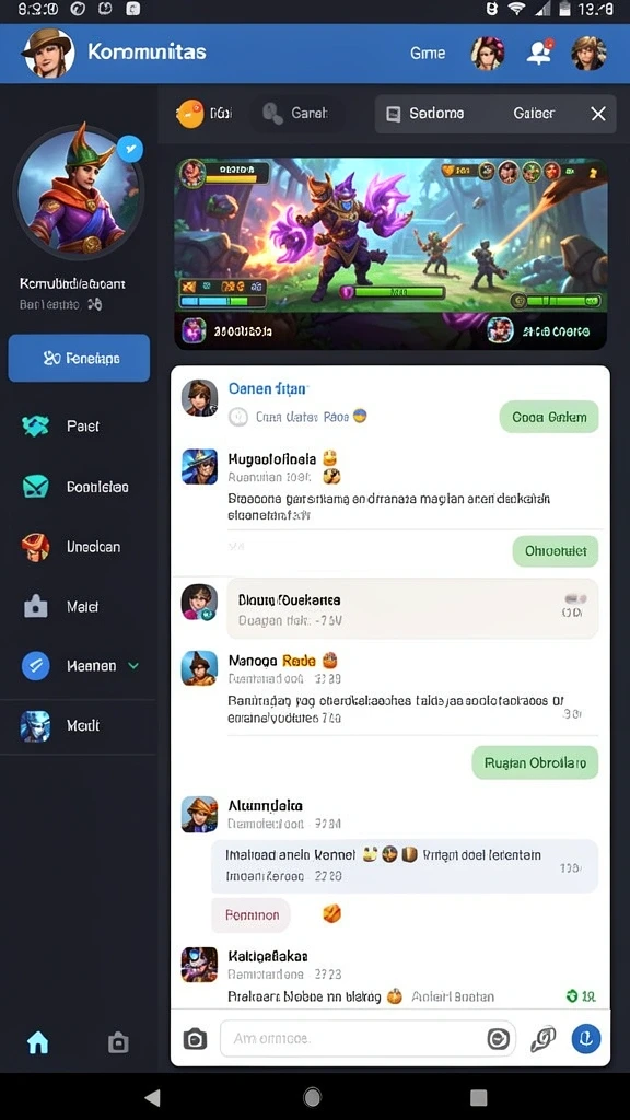 Fitur interaksi multiplayer yang membuat pengalaman bermain lebih seru.