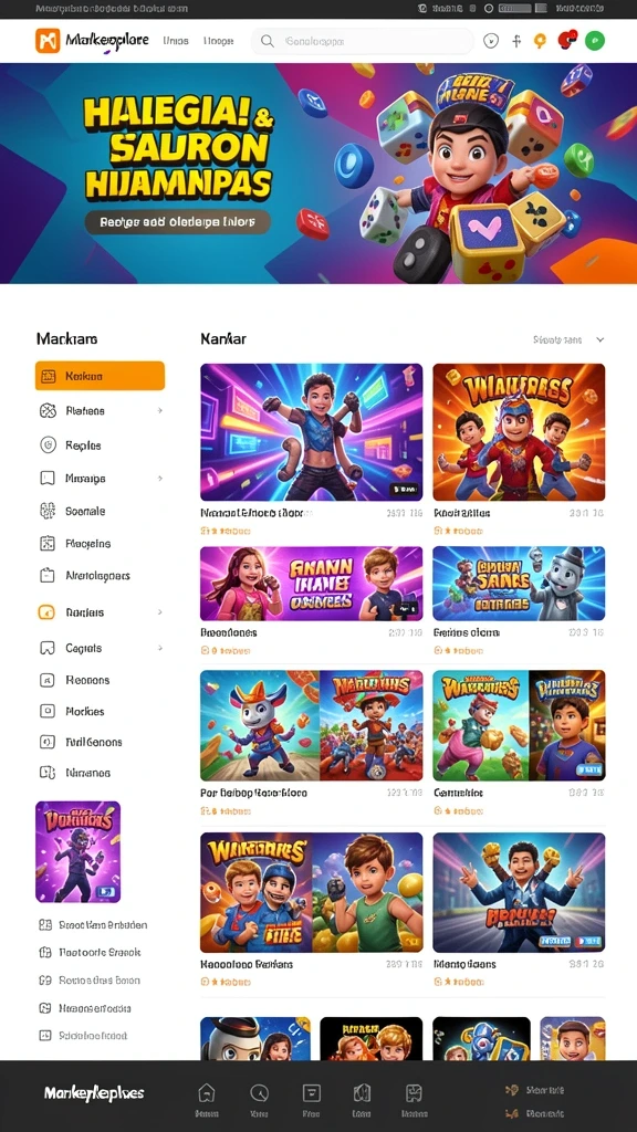 Tampilan antarmuka yang menarik dan user-friendly.