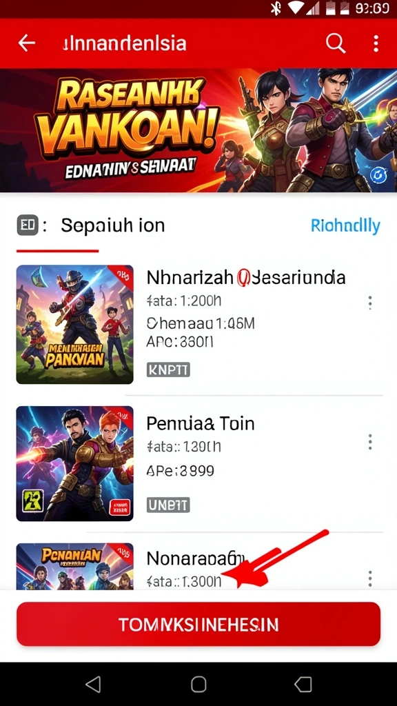 Tampilan antarmuka yang menarik dan mudah dinavigasi.