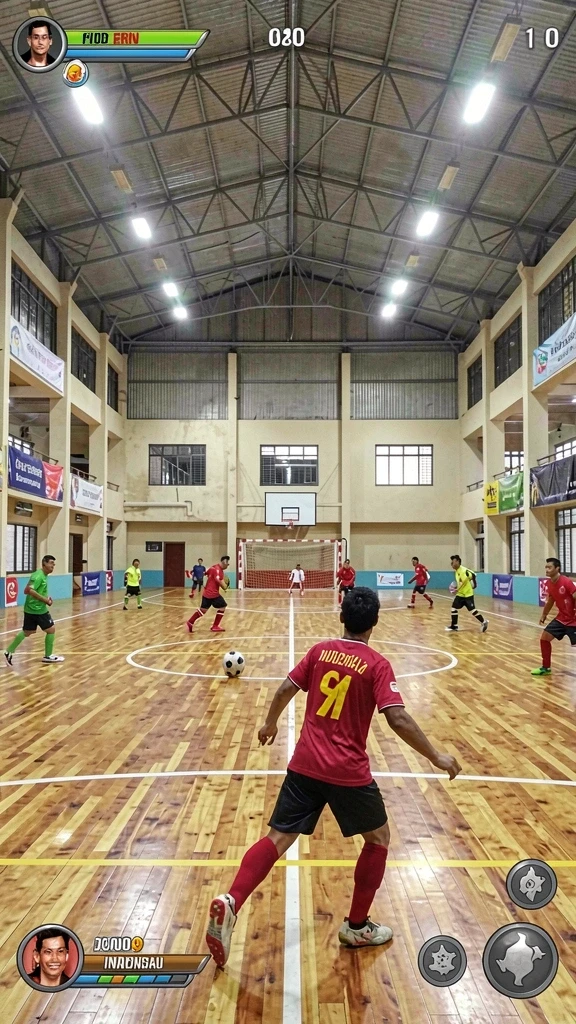 Level menantang dengan berbagai rintangan menarik.
