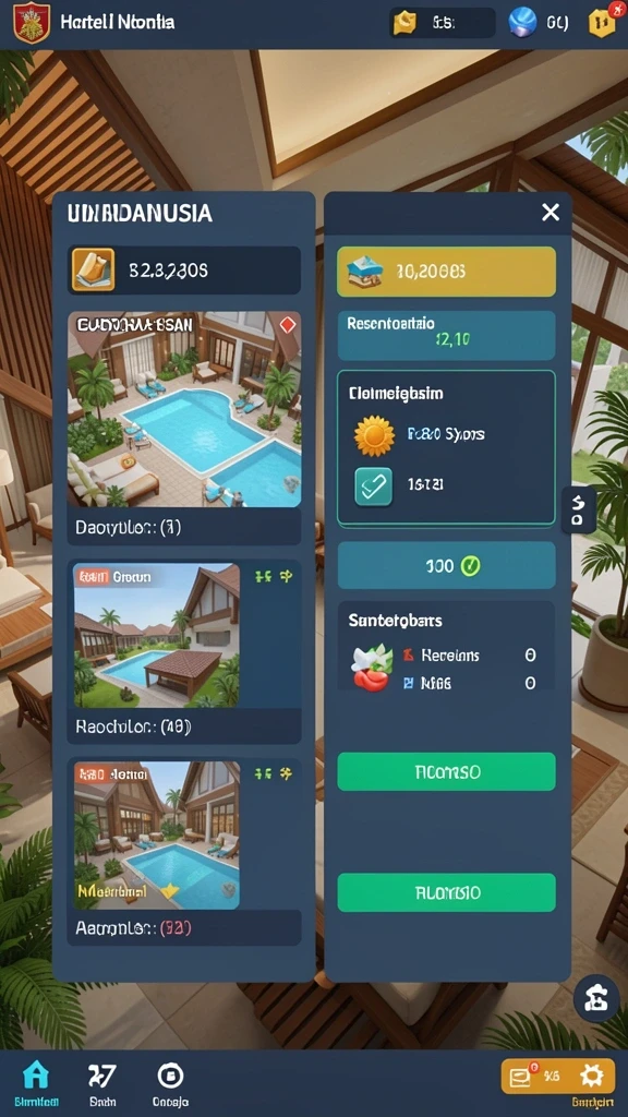 Grafik yang menakjubkan dan detail yang kaya.