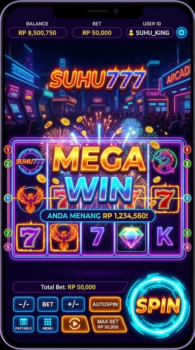 suhu777 — layar beranda